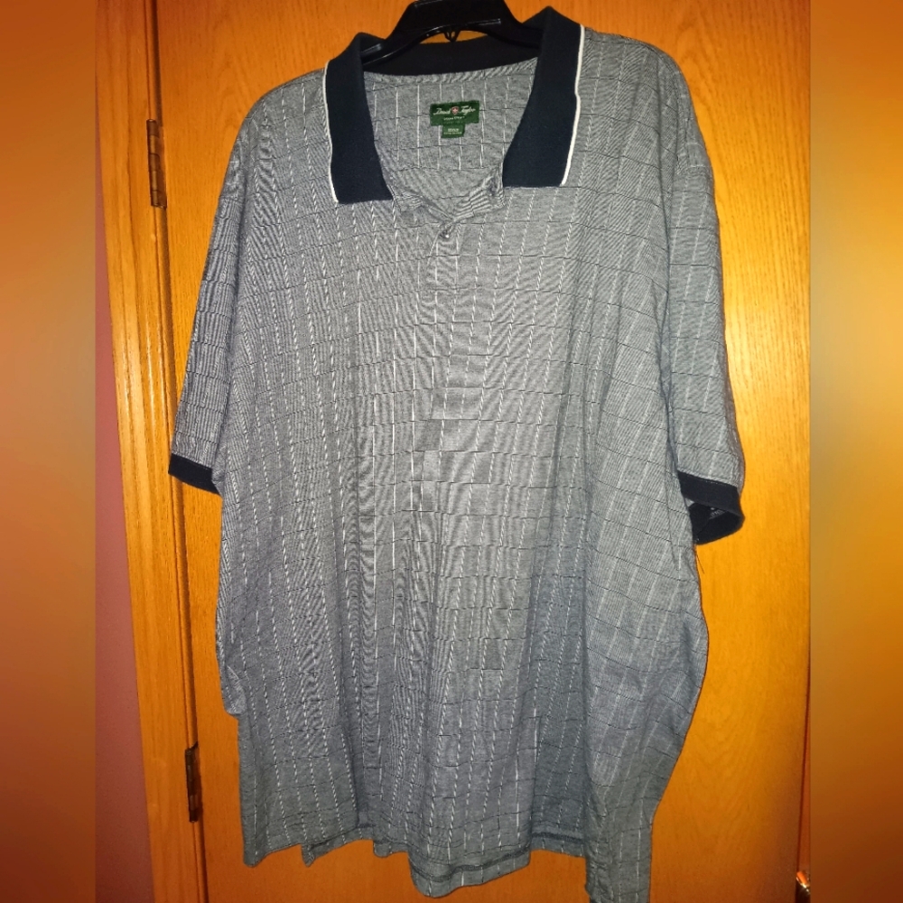 Men's size 4XL,  David Taylor polo shirt